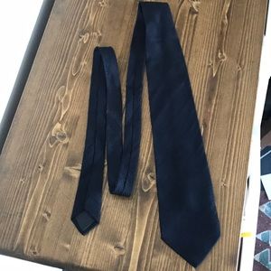 Black silk Armani tie
